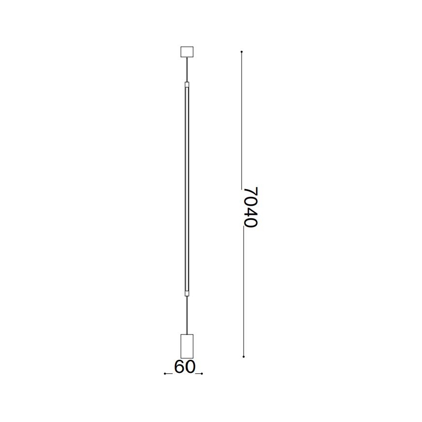 Ideal Lux - LED Talna svetilka FILO LED/14W/230V 3000K CRI 90 bela