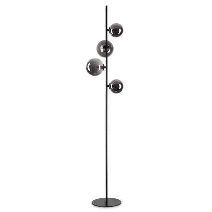 Ideal Lux - LED Talna svetilka PERLAGE 4xG9/3W/230V črna/dimna