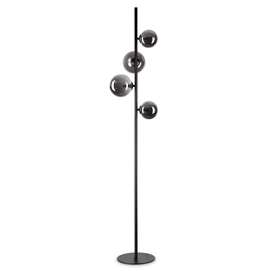 Ideal Lux - LED Talna svetilka PERLAGE 4xG9/3W/230V črna/dimna