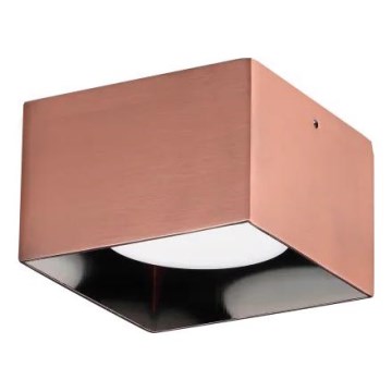 Ideal Lux - LED točkovna svetilka SPIKE 1xGX53/9W/230V 10x10 cm bakrena