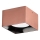 Ideal Lux - LED točkovna svetilka SPIKE 1xGX53/9W/230V 10x10 cm bakrena