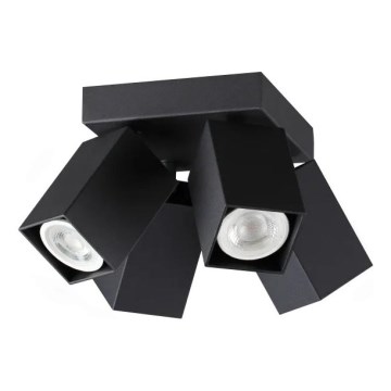 Ideal Lux - LED točkovno svetilo DYNAMITE 4xGU10/7W/230V CRI 90 črno