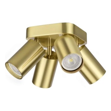 Ideal Lux - LED točkovno svetilo DYNAMITE 4xGU10/7W/230V CRI 90 medenina