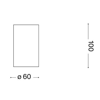 Ideal Lux - LED točkovno svetilo LOOK 1xGU10/7W/230V CRI 90, premer 6 cm, medenina