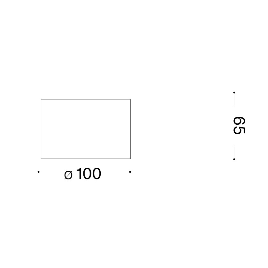 Ideal Lux - LED točkovno svetilo SPIKE 1xGX53/9W/230V Ø 10 cm, sijajni krom