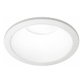 Ideal Lux - LED vgradna stropna svetilka GAME TRIM LED/11W/230V 3000K CRI 90 premer 8,5 cm IP40 bela