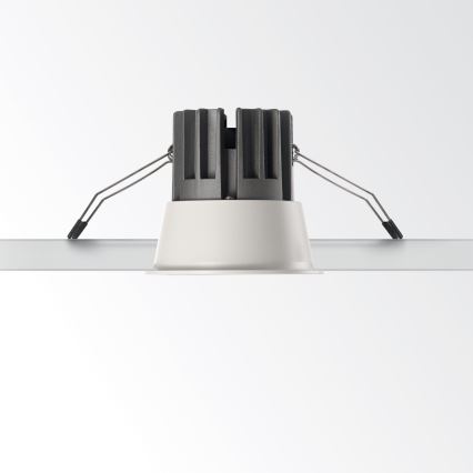 Ideal Lux - LED vgradna stropna svetilka GAME TRIM LED/11W/230V 3000K CRI 90 premer 8,5 cm IP40 zlata/bela