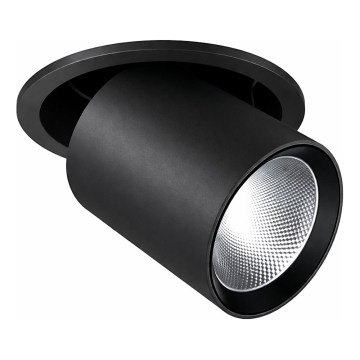 Ideal Lux - LED vgradna stropna točkovna svetilka NOVA LED/20W/230V 4000K CRI 90 premer 15,4 cm črna