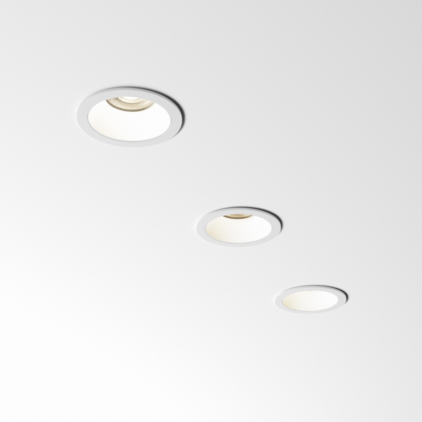 Ideal Lux - LED vgradna stropna svetilka GAME TRIM LED/11W/230V 3000K CRI 90 premer 8,5 cm IP40 bela