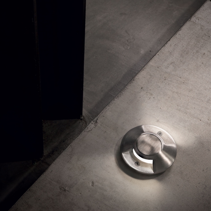 Ideal Lux - LED vgradna talna svetilka ROCKET LED/3W/230V CRI 90 IP67 matni krom