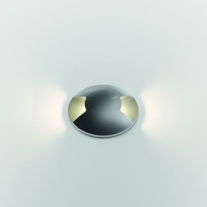 Ideal Lux - LED vgradno talno svetilo ROCKET LED/3W/230V CRI 90 IK08 IP67 mat krom