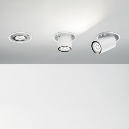 Ideal Lux - LED Vgradni reflektor NOVA LED/12W/230V CRI90 črna