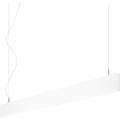 Ideal Lux - LED viseči lestenec na jeklenem kablu LINUS LED/32W/230V 3000K CRI 90 120 cm bela