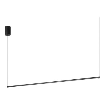 Ideal Lux - LED viseči lestenec na tankem kablu ESSENCE LED/19W/230V 3000K CRI 90 črna