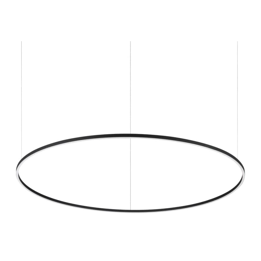 Ideal Lux - LED zatemljiv lestenec na kablu ORACLE SLIM LED/77W/230V 3000K CRI 90 premer 150 cm črna