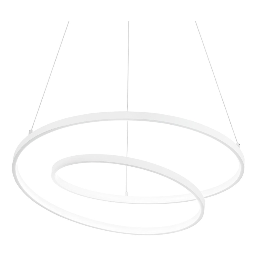 Ideal Lux - LED zatemljiv lestenec na kablu OZ LED/48W/230V Ø 60 cm CRI 90 bela