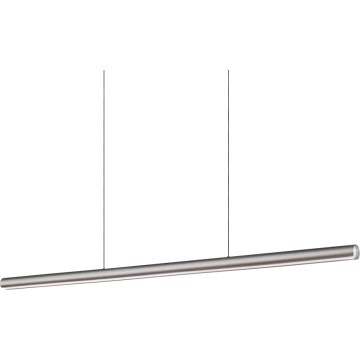 Ideal Lux - LED zatemljiv lestenec na žici DORICA LED/35W/230V CRI 90 140 cm siva