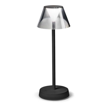 Ideal Lux - LED zatemnitvena dotikavna svetilka LOLITA LED/2,8W/5V 2200 mAh IP54 črna