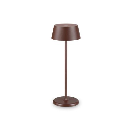 Ideal Lux - LED zatemnitvena na dotik za zunanjo uporabo PURE LED/1,5W/3,7V 2200 mAh CRI 90 IP54 rjava