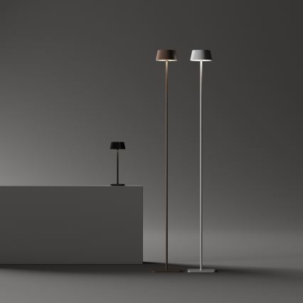 Ideal Lux - LED zatemnitvena na dotik za zunanjo uporabo PURE LED/1,5W/3,7V 2200 mAh CRI 90 IP54 rjava