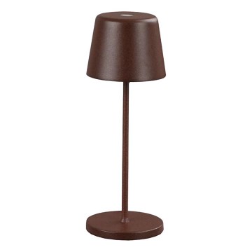 Ideal Lux - LED zatemnitvena dotikavna zunanja namizna svetilka CUTE LED/2,5W/3,7V 3000 mAh USB 2200-2700K IP65 rjava