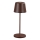 Ideal Lux - LED Zatemnitvena na dotik zunanja namizna svetilka CUTE LED/2,5W/3,7V USB 2200-2700K 3000 mAh IP65 rjava