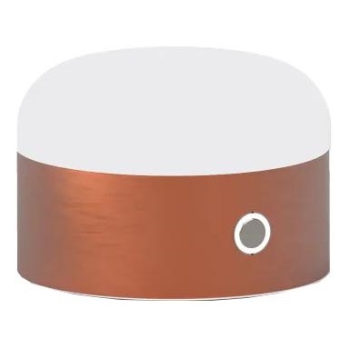 Ideal Lux - LED Zatemnitvena namizna svetilka na dotik MIGNON LED/5W/5V pr. 10 cm CRI 90 baker