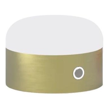 Ideal Lux - LED Zatemnitvena namizna svetilka na dotik MIGNON LED/5W/5V pr. 10 cm CRI 90 medenina