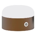 Ideal Lux - LED Zatemnitvena namizna svetilka na dotik MIGNON LED/5W/5V pr. 10 cm CRI 90 rjava