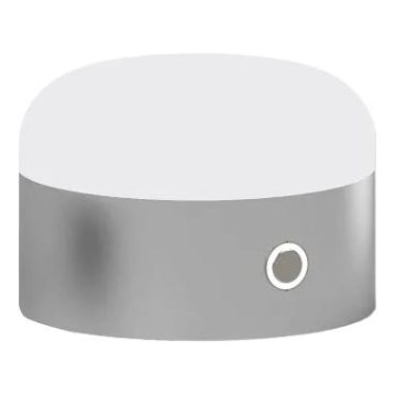 Ideal Lux - LED Zatemnitvena namizna svetilka na dotik MIGNON LED/5W/5V pr. 10 cm CRI 90 sijajni krom