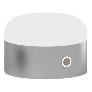 Ideal Lux - LED Zatemnitvena namizna svetilka na dotik MIGNON LED/5W/5V pr. 10 cm CRI 90 sijajni krom
