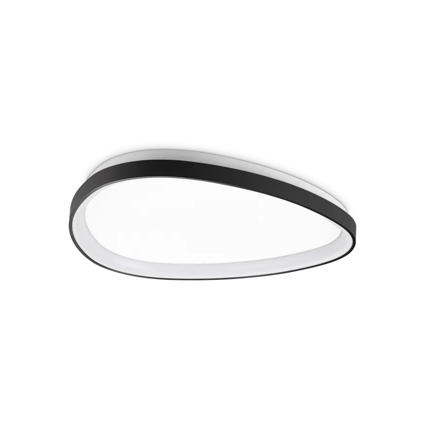 Ideal Lux - LED Zatemnitvena stropna svetilka GEMINI LED/28W/230V pr. 61 cm CRI 90 črna