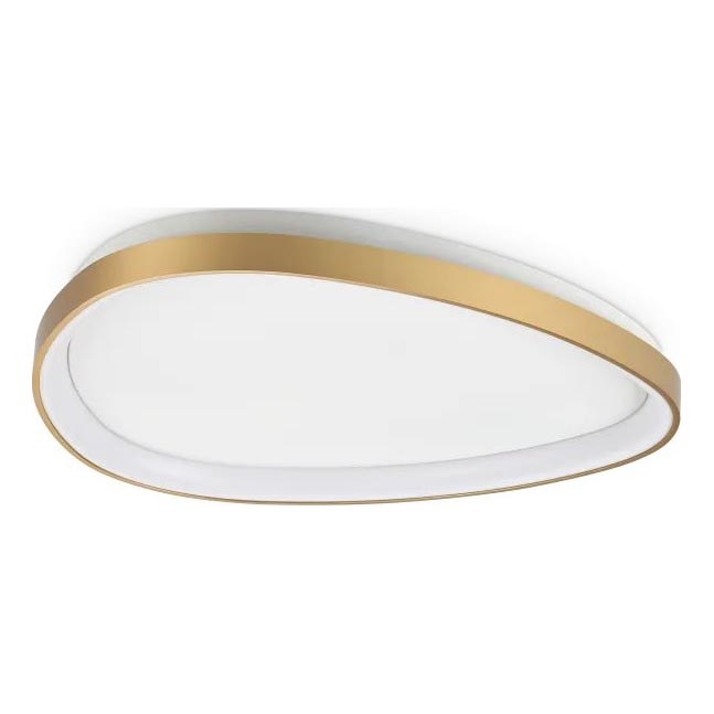 Ideal Lux - LED Zatemnitvena stropna svetilka GEMINI LED/28W/230V pr. 61 cm CRI 90 zlata
