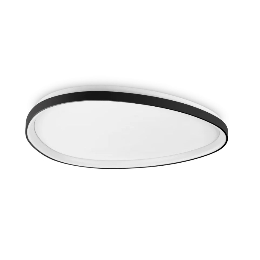 Ideal Lux - LED Zatemnitvena stropna svetilka GEMINI LED/42W/230V pr. 81 cm CRI 90 črna