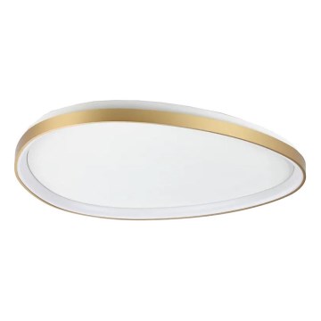 Ideal Lux - LED Zatemnitvena stropna svetilka GEMINI LED/42W/230V pr. 81 cm CRI 90 zlata