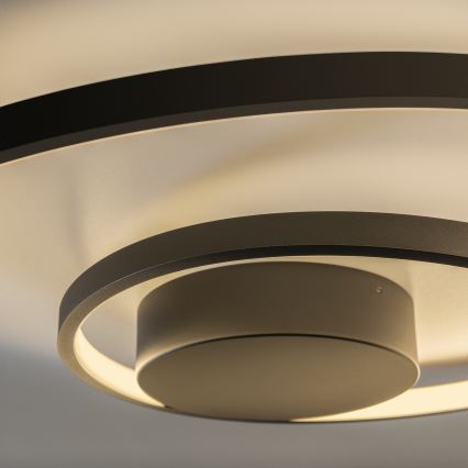 Ideal Lux - LED Zatemnitvena stropna svetilka OZ LED/48W/230V pr. 60 cm CRI 90 črna