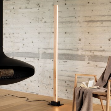 Ideal Lux - LED Zatemnitvena talna svetilka CRAFT LED/26W/230V CRI 90 bukev