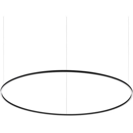 Ideal Lux - LED Zatemnitveni lestenec na vrvici ORACLE SLIM LED/83W/230V 4000K pr. 150 cm CRI 90 črna