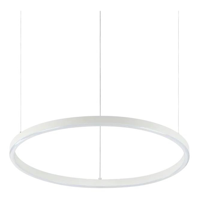 Ideal Lux - LED Zatemnitveni lestenec na vrvici ORACLE SLIM LED/28W/230V 4000K pr. 50 cm CRI 90 bela