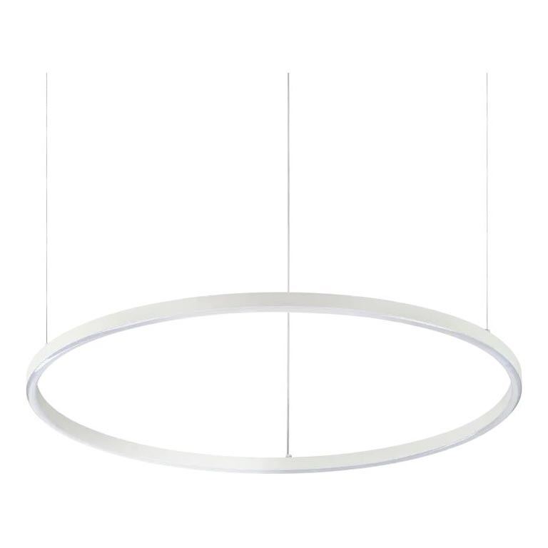 Ideal Lux - LED Zatemnitveni lestenec na vrvici ORACLE SLIM LED/40W/230V 4000K pr. 70 cm CRI 90 bela