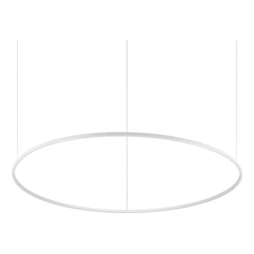 Ideal Lux - LED Zatemnitveni lestenec na vrvici ORACLE SLIM LED/76W/230V 3000K pr. 150 cm bela