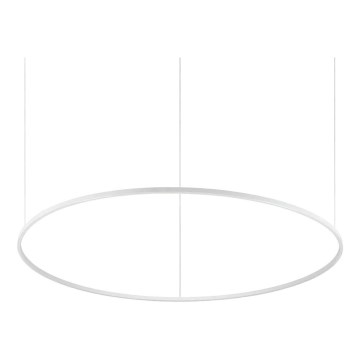 Ideal Lux - LED Zatemnitveni lestenec na vrvici ORACLE SLIM LED/83W/230V 4000K pr. 150 cm CRI 90 bela