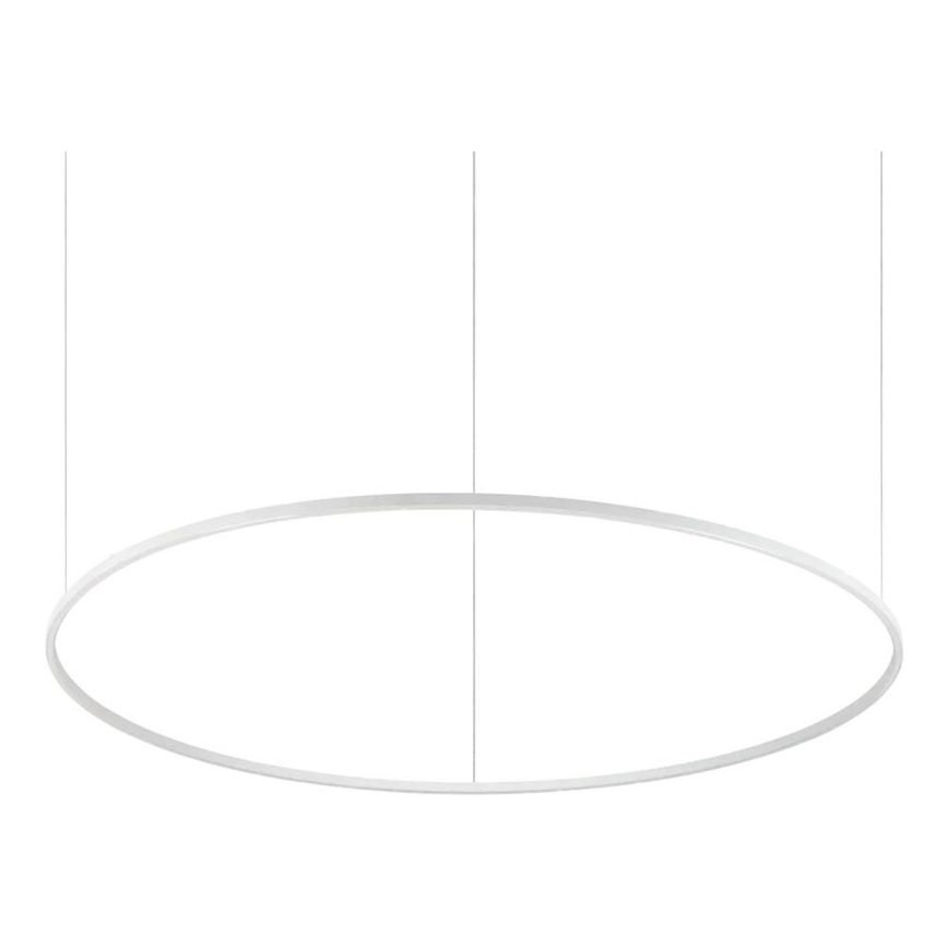 Ideal Lux - LED Zatemnitveni lestenec na vrvici ORACLE SLIM LED/83W/230V 4000K pr. 150 cm CRI 90 bela