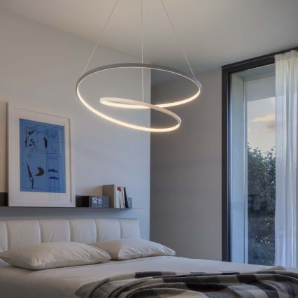 Ideal Lux - LED zatemnjevalen lestenec na lanku OZ LED/55W/230V pr. 80 cm CRI 90 bela
