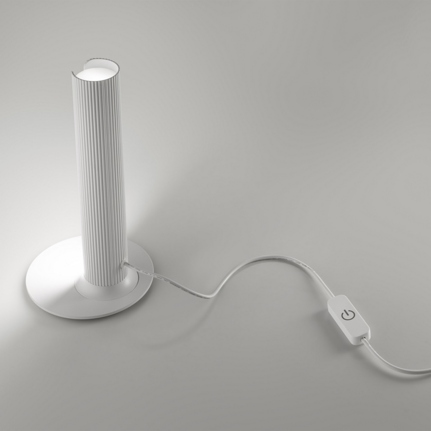 Ideal Lux - LED Zatemnjevalna namizna svetilka DORICA LED/8W/230V CRI 90 bela