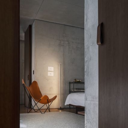 Ideal Lux - LED zatemnjevalna stoječa svetilka YOKO LED/16W/230V CRI 90 črna