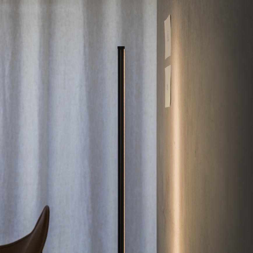 Ideal Lux - LED zatemnjevalna stoječa svetilka YOKO LED/16W/230V CRI 90 črna