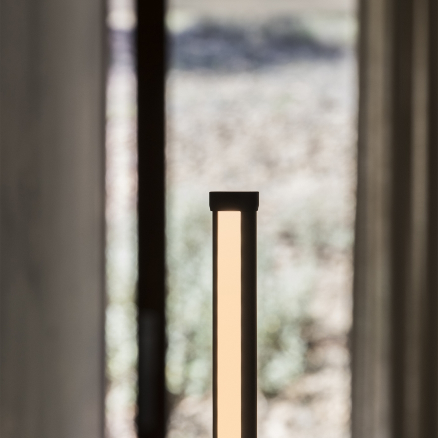 Ideal Lux - LED zatemnjevalna stoječa svetilka YOKO LED/16W/230V CRI 90 črna