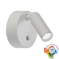 Ideal Lux - LED zatemnljivo polnilno stensko točkovno svetilo BEAN LED/3W/5V 2200 mAh CRI 95 bela