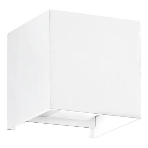 Ideal Lux - LED Zunanja stenska svetilka ATOM LED/12W/230V CRI 90 IP54 bela